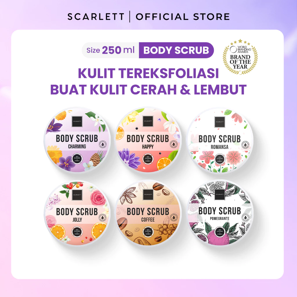 Scarlett Whitening Body Scrub