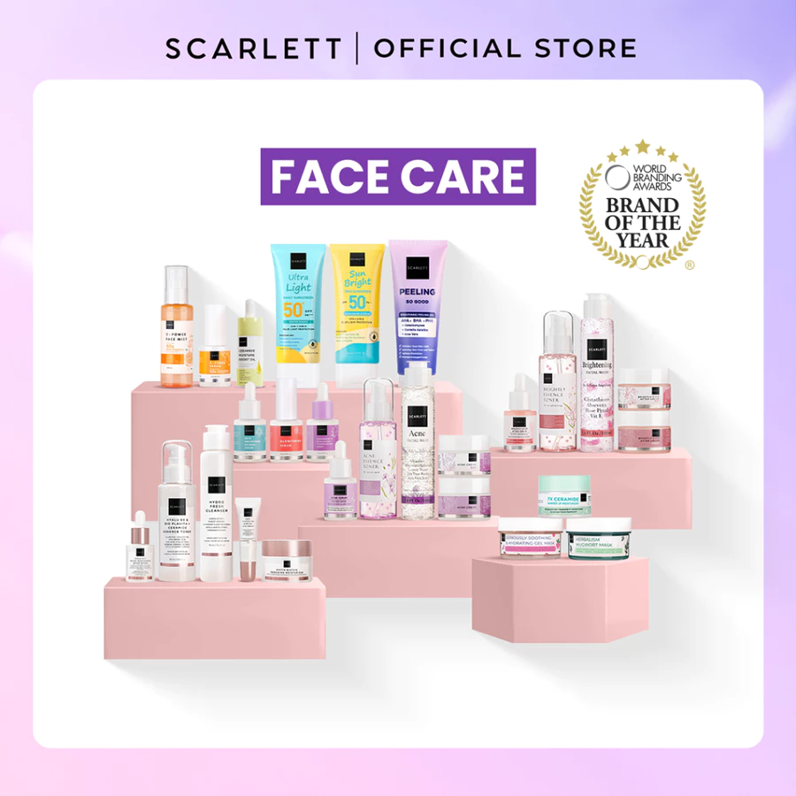 Scarlett Whitening Face Care Satuan