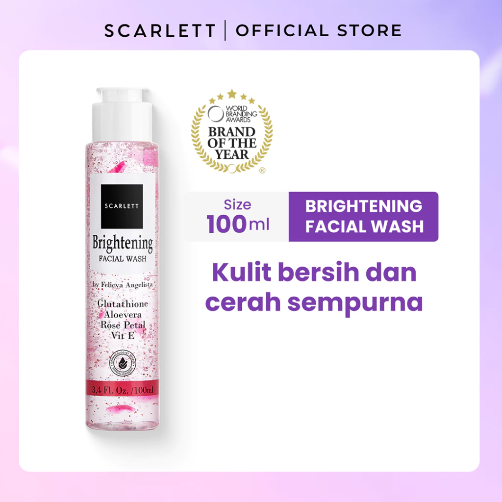 Facial Wash Scarlett Whitening