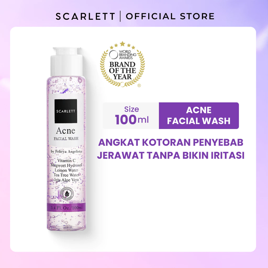Facial Wash Scarlett Whitening - Gambar 2