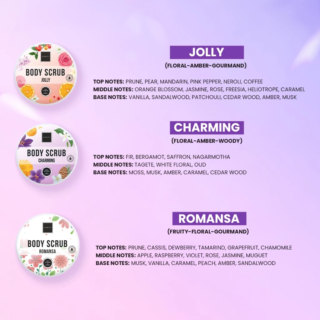 Scarlett Whitening Body Scrub - Gambar 3