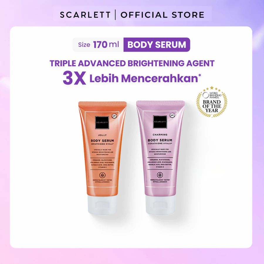 Scarlett Whitening NEW Body Serum Tube